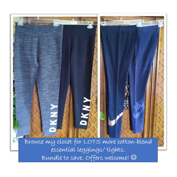 PUMA Logo High-Rise Active Tights - Black, M - Picture 13 of 16